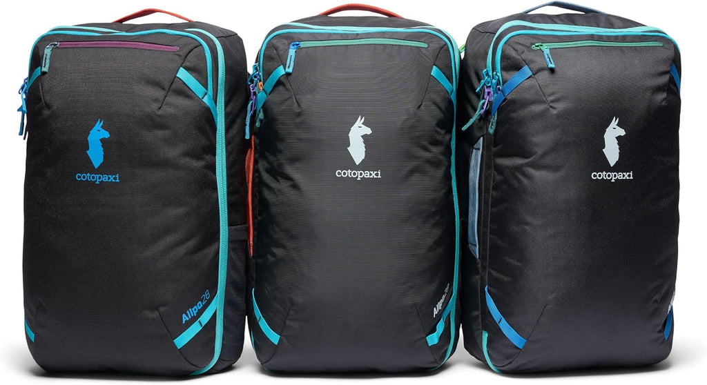 Cotopaxi Allpa 28L Travel Pack Del Día Dark, Random Color, One Of A Kind, No Bags Are The Same