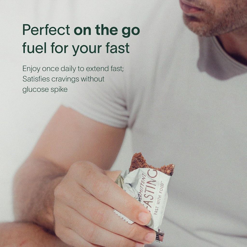 Prolon Fasting Bars | 5g Protein, 7g Fiber | Keto-Friendly, Gluten-Free, Dairy-Free, Plant-Based | Nutrition for Intermittent Fasting | Formulated to Not Break Your Fast | Chocolate Chip (12 Count)