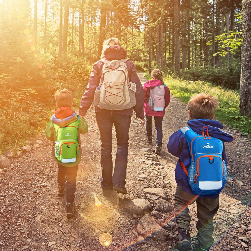 Nepest Kids Hydration Backpack with 1.5L Water Bladder for Cycling, Hiking