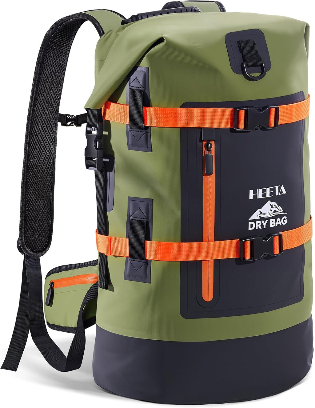 HEETA Dry Bags Waterproof Backpack 40L for Men & Women, Roll Top Heavy Duty