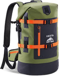 HEETA Dry Bags Waterproof Backpack 40L for Men & Women, Roll Top Heavy Duty