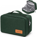Travel Toiletry Bag for Men,Makeup Organizer Cosmetic Bag - Olive Green