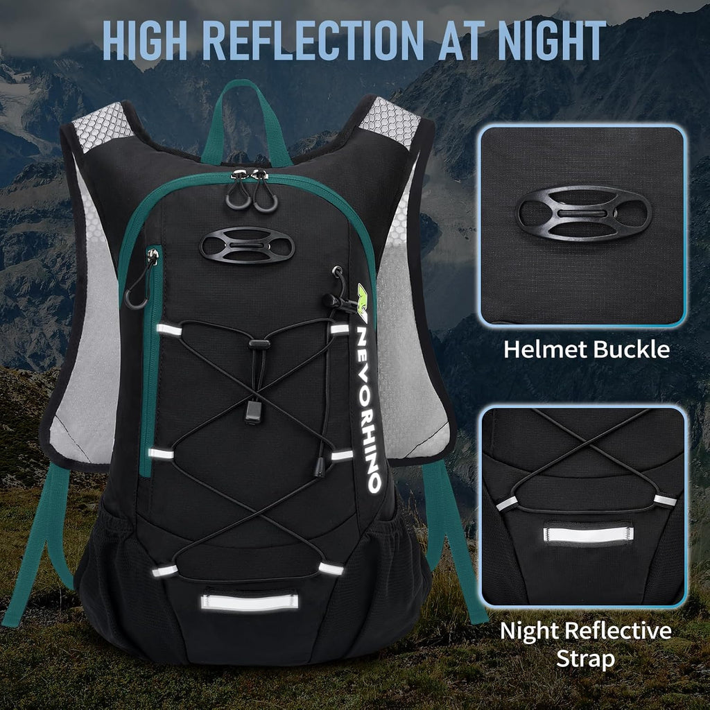 Lightweight Hydration Backpack, Running Backpack with 2L Water Bladder