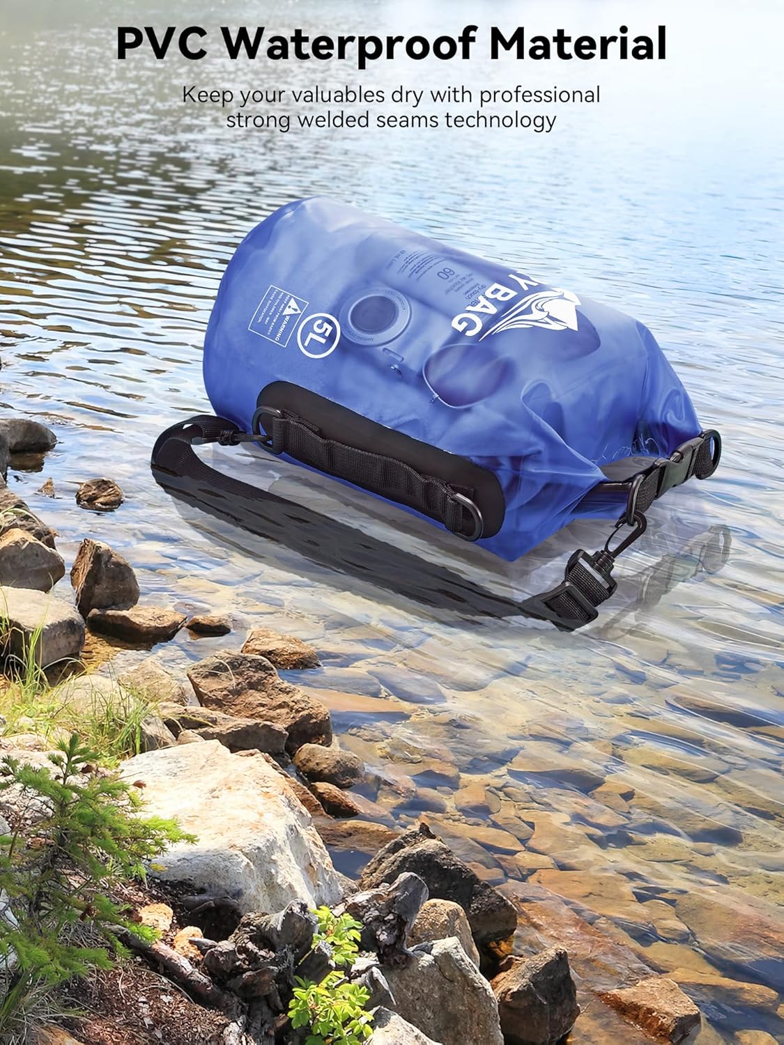 HEETA Dry Bag Waterproof Backpack with Phone Case 5L/10L/20L/30L/40L