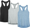 icyzone 3 Pack Women's Racerback Workout Tank Tops