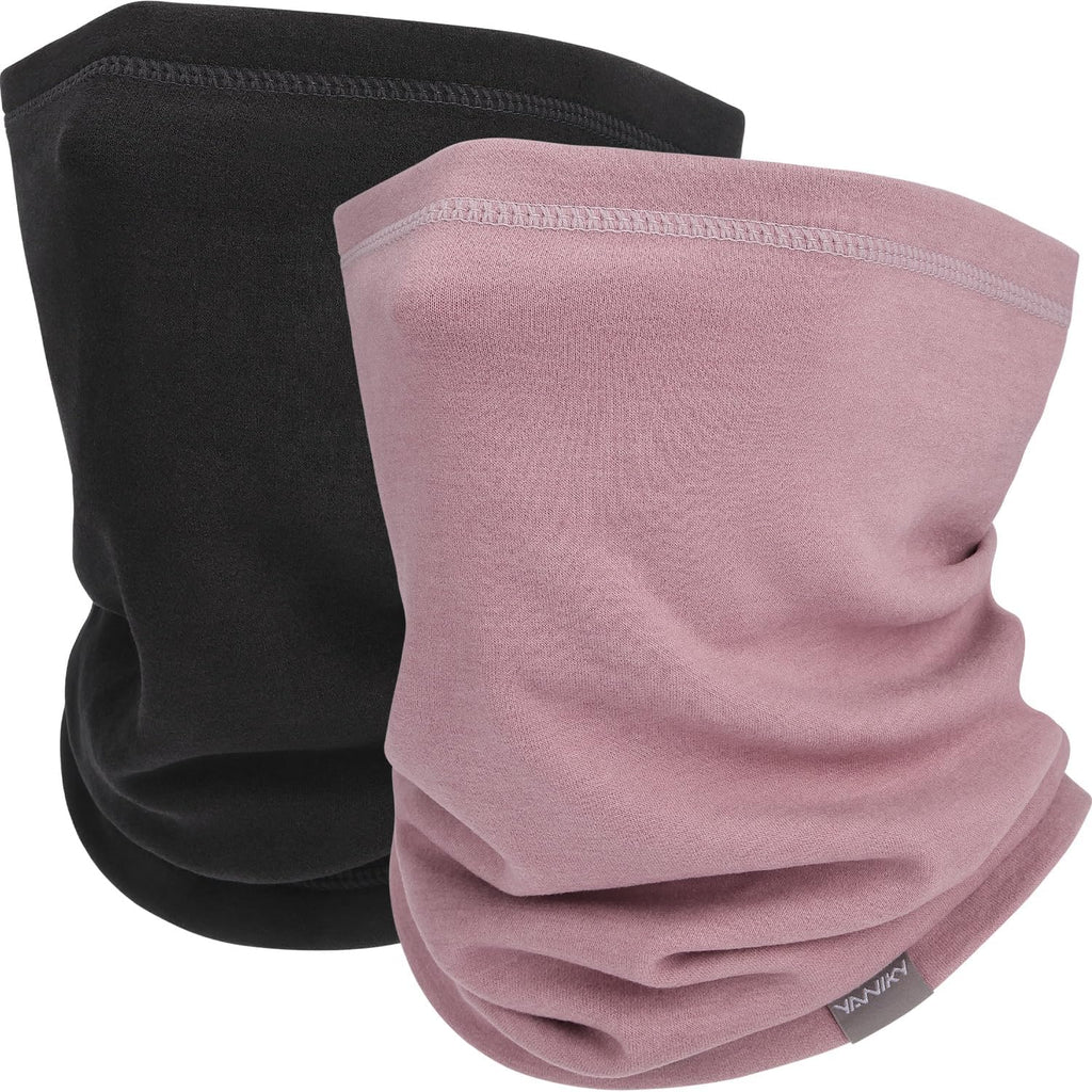 YANIKY Neck Gaiter Winter Neck Warmer for Men & Women Windproof Face Mask for Cold Weather Breathable Ski Face Cover Scarf