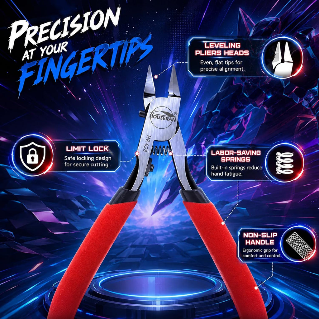4.7inch Model Nippers with Single Blade, Modeling Tool Kits