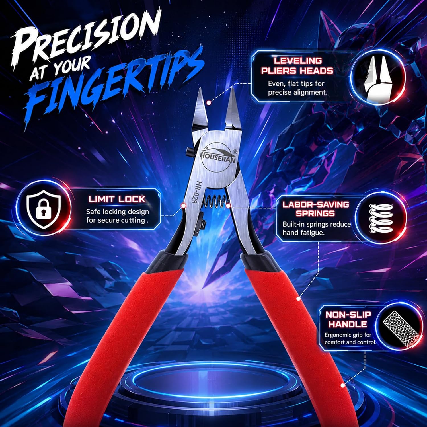 4.7inch Model Nippers with Single Blade, Modeling Tool Kits