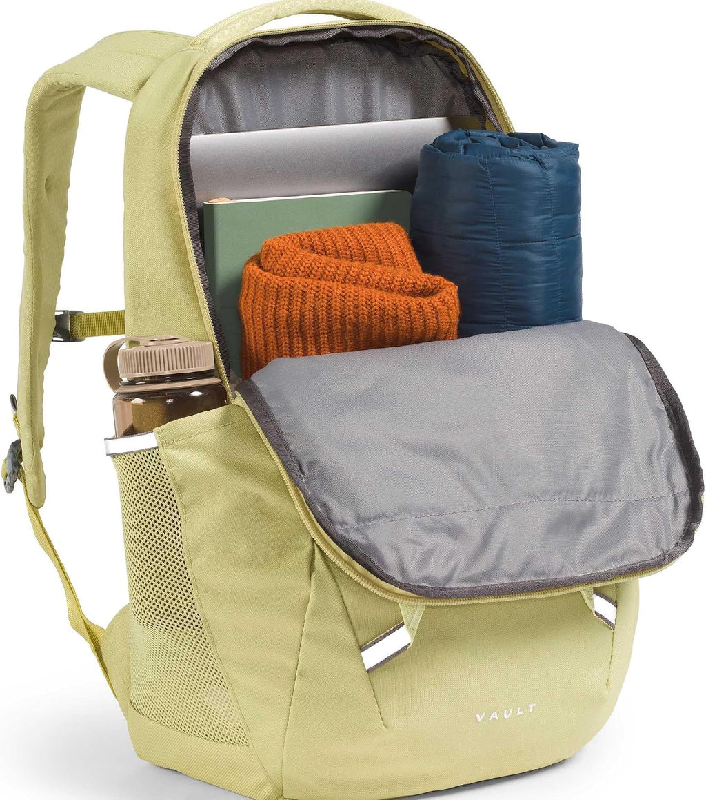The North Face Women's Vault Everyday Backpack, Pear/Lemon Mist, OSFA