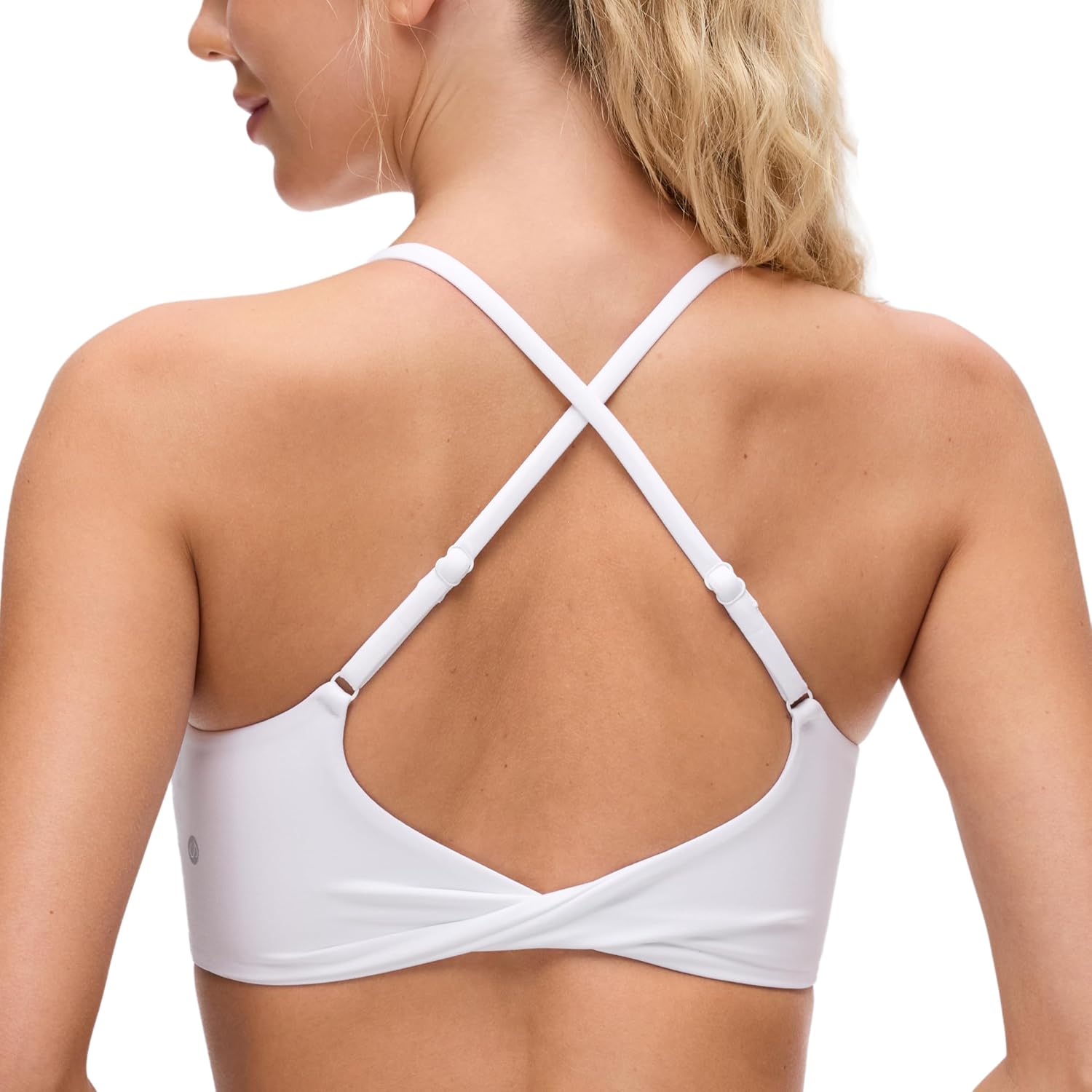 CRZ YOGA Butterluxe Twist Back Sports Bras