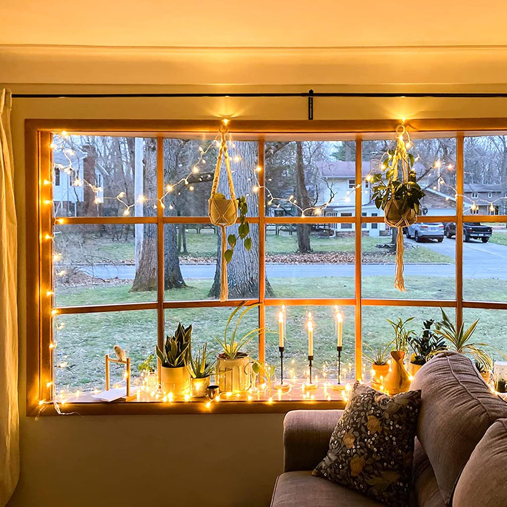 JMEXSUSS 400 LED Christmas Lights Outdoor, Classroom Lights Plug in