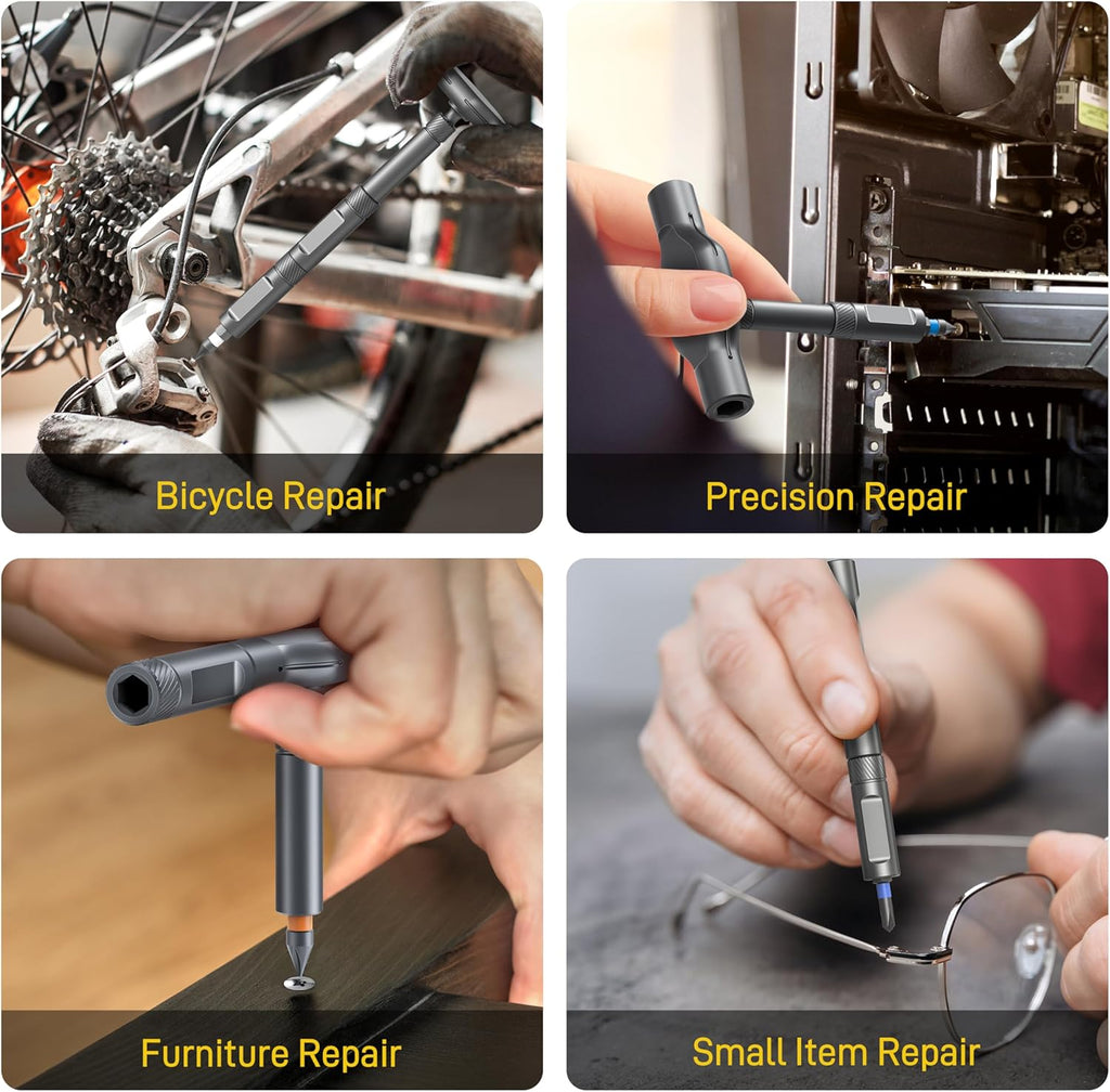 42 in 1 Magnetic Screwdriver Set, Multi Bit Ratcheting Screwdriver Set
