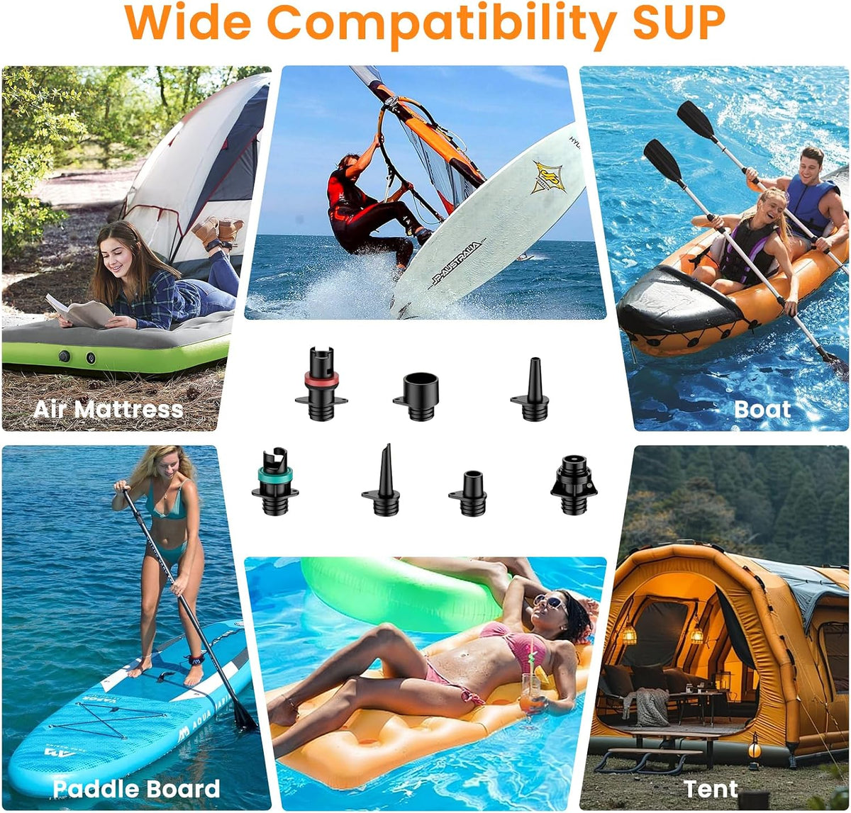 Paddle Board Electric Pump,Rechargeable SUP Paddle Board Pump