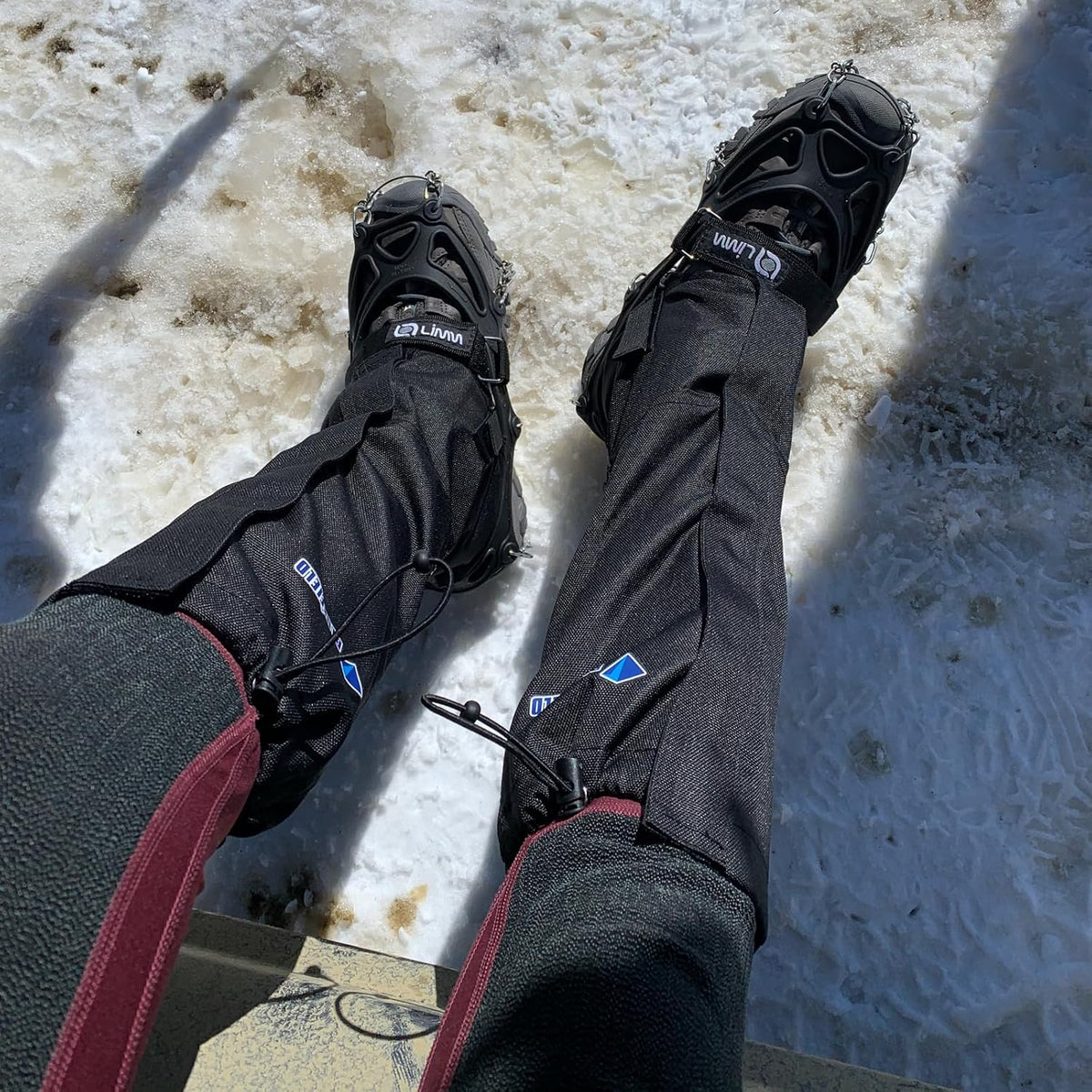 TRIWONDER Leg Gaiters Waterproof Snow Boot Gators Hiking Gaiters Men Women for Walking Climbing Hunting Cycling Backpacking Lightweight Rain Shoe Gaiters
