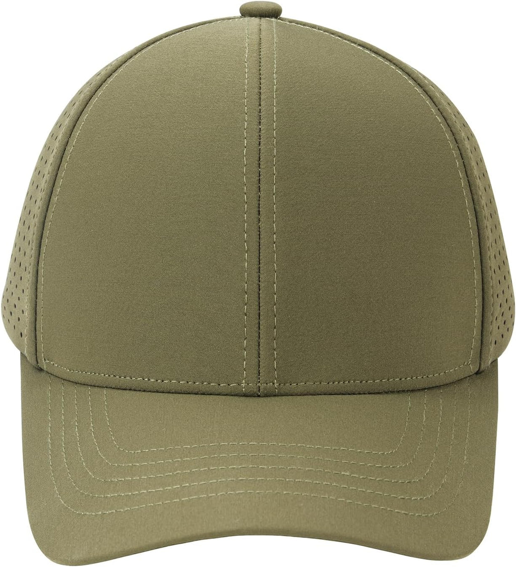 VOBOOM Men Laser Mesh Ball Cap Snapback Baseball Cap