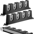 Seenelling 2 Pcs Magnetic Fishing Rod Holder for Car Fishing Pole Rack Vertical Rod Storage Holders for Truck Bed Boat Wall Garage Door