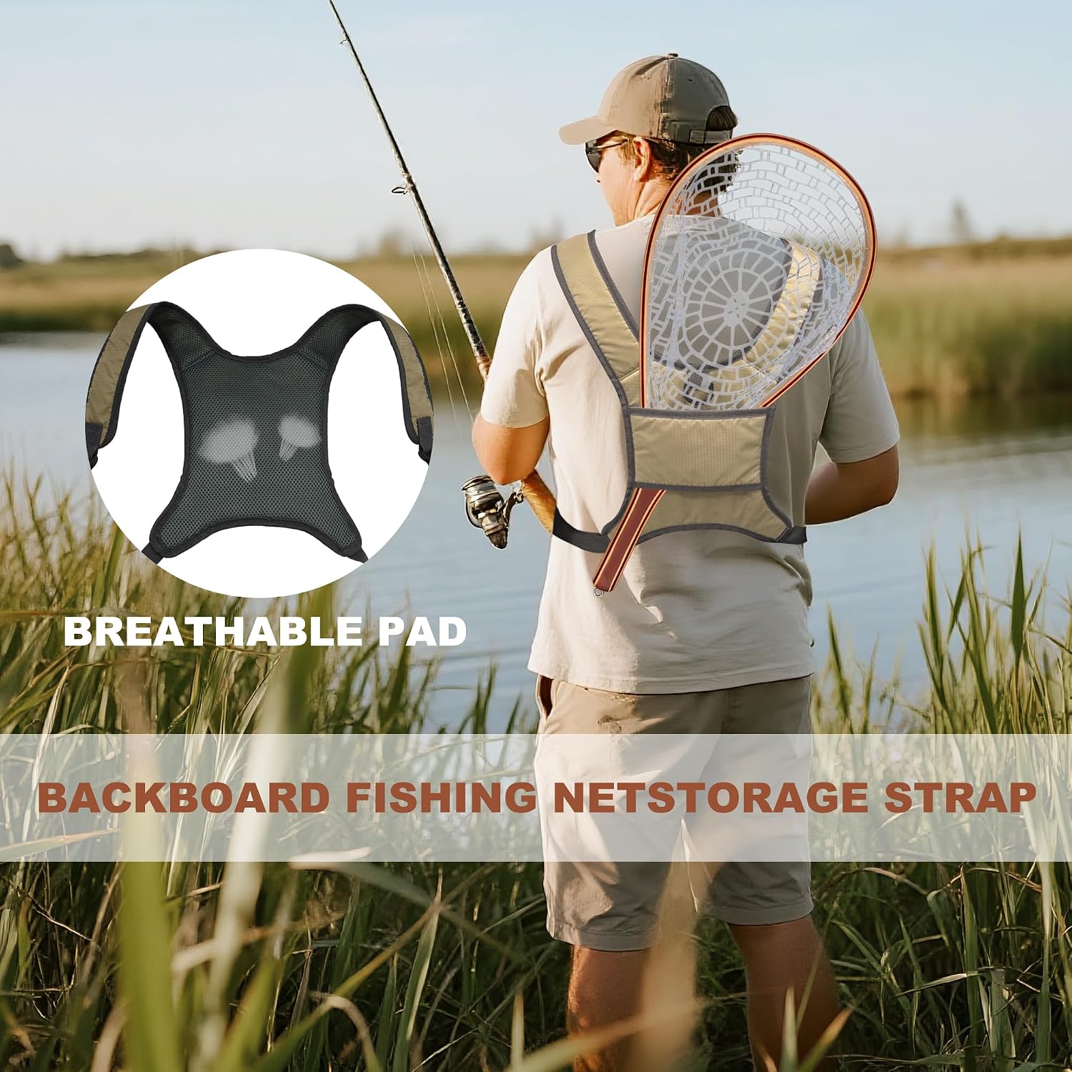 MYDAYS Fishing Chest Pack, Fly Fishing Bag for Men and Women, Tackle and Fly Boxes Storage Pack, Hunting Binocular Pack (Grey)
