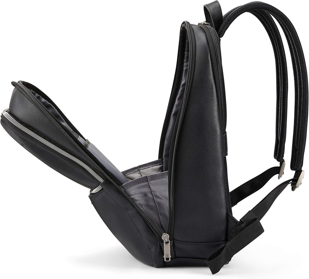 Samsonite Classic Leather Slim Backpack