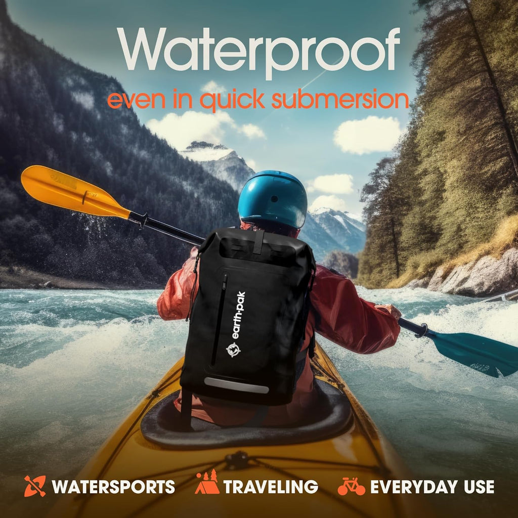 Waterproof Dry Bag Backpack 55L - Kayaking Boating Fishing Rafting Marine