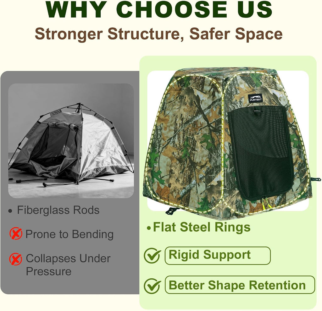Pop Up Dog Tent Portable Cat Tent Outdoor Camping House with Washable Pad