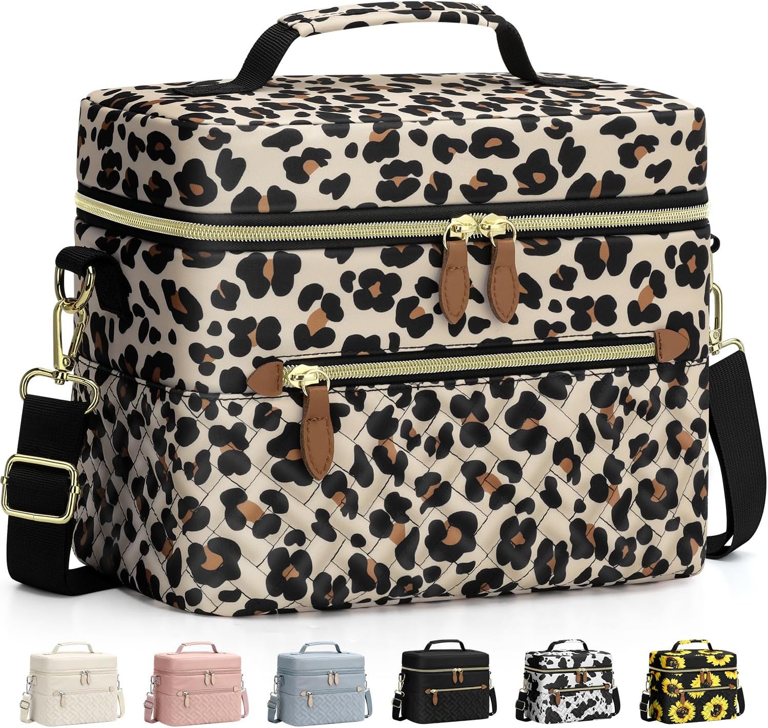 Capolo Lunch Bag for Women Men Insulated Lunch Tote Leakproof Lunchbox Bags