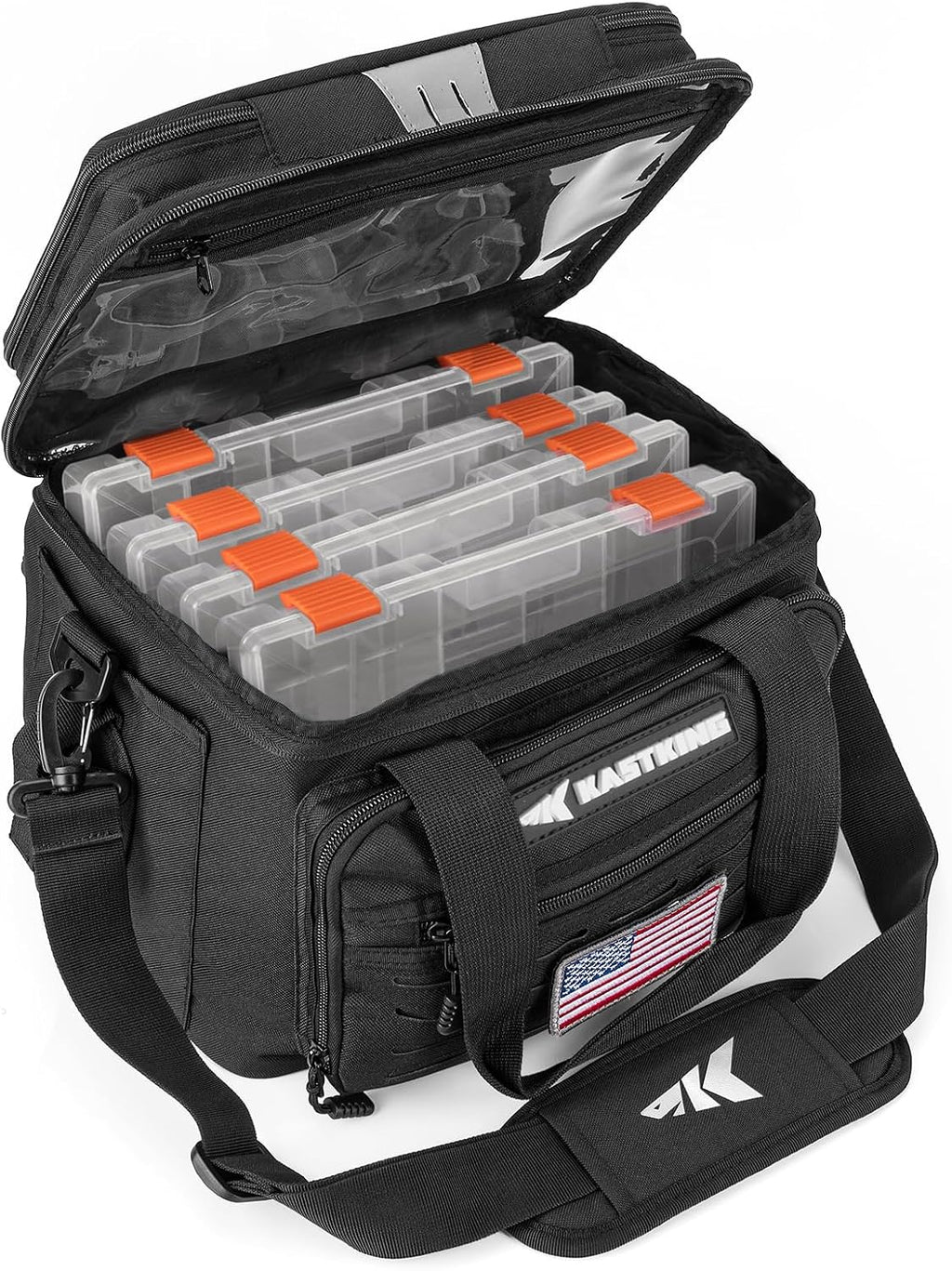 KastKing Karryall with Box Tackle Bag, Saltwater & Freshwater Gear Storage