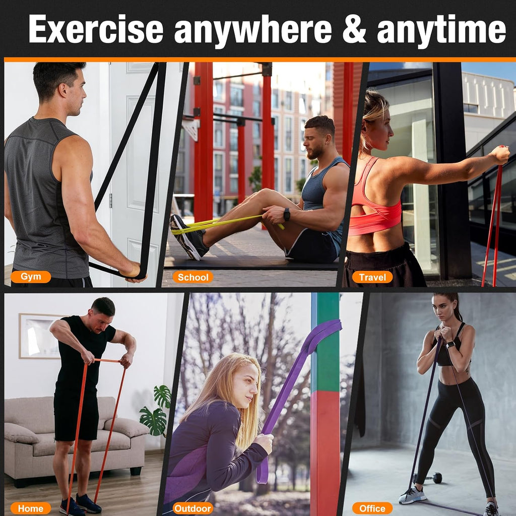 Resistance Bands for Working Out, Exercise Bands with Upgraded Packaging