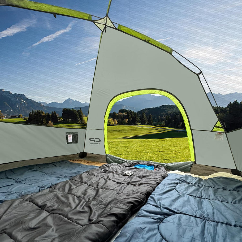 CAMPROS CP Tents for Camping 2/4/6 Person, Waterproof Windproof Dome Tent