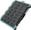 Evolution Fishing BallistiX Terminal Tackle Tray - Waterproof, Anti-Corrosion, One Hand Latch, Clear Lid, Lure Box, Tackle Storage