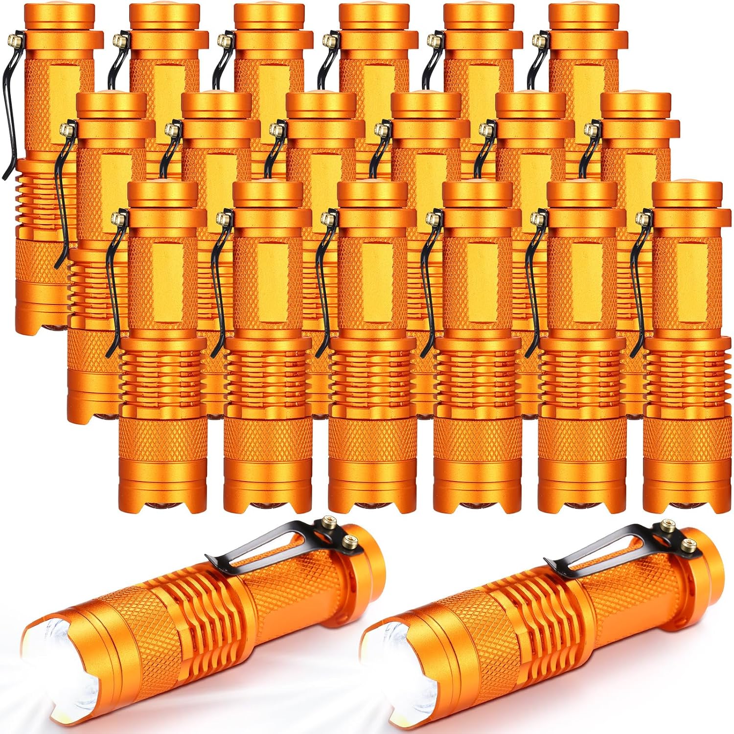 Fumete 20 Pack Mini LED Tactical Flashlights