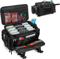 DSLEAF Waterproof Tackle Box Bag, Soft Fishing Tackle Storage Bag, Bag Only
