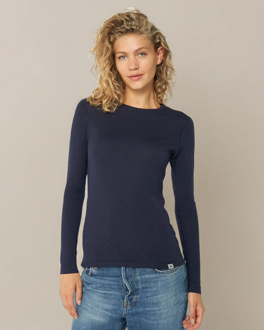 DANISH ENDURANCE Merino Wool Long Sleeve Shirt for Women, Base Layer