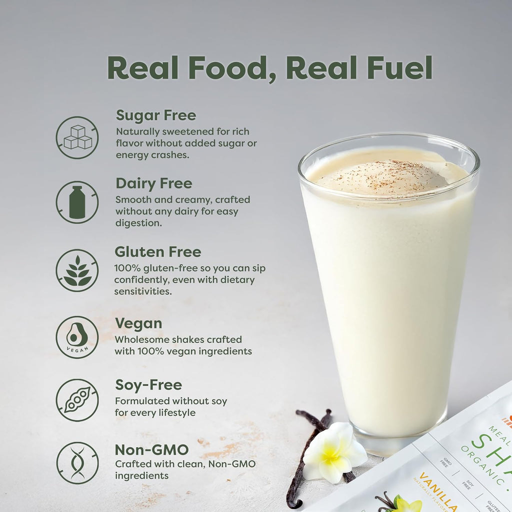 310 Nutrition Organic All-In-One Meal Replacement Shake Powder - Vanilla
