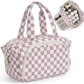 Narwey Travel Toiletry Bag for Women, Large Makeup Cosmetic Organizer Bag