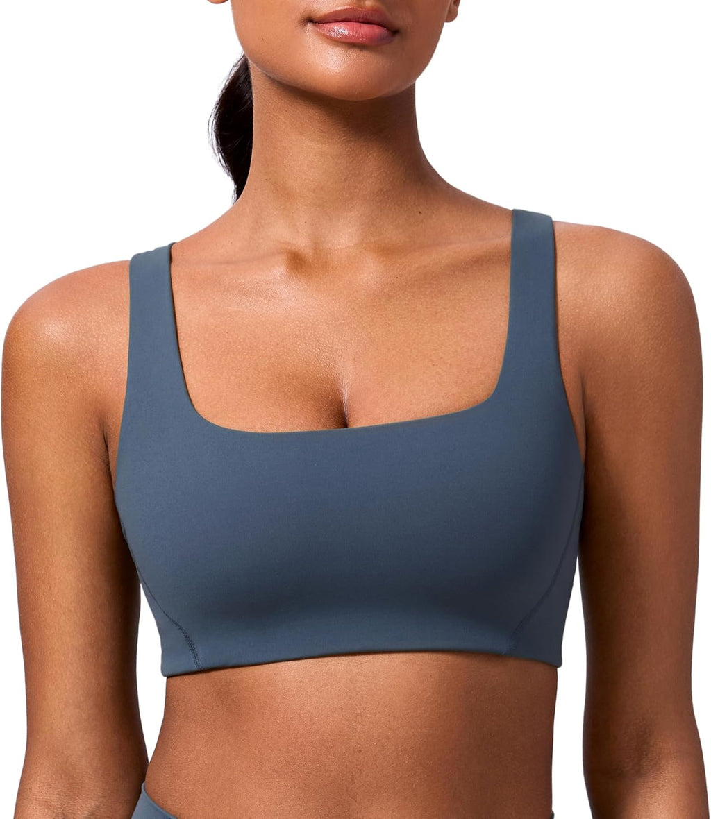 CRZ YOGA Butterlift Square Neck Sports Bras