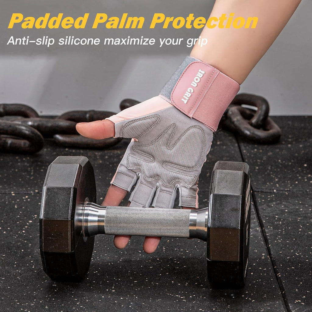 Weight Lifting Gloves,for Men and Women, Workout Gloves with Wrist Support for Exercise, Weightlifting, Training, Pull-ups Breathable and Snug fit