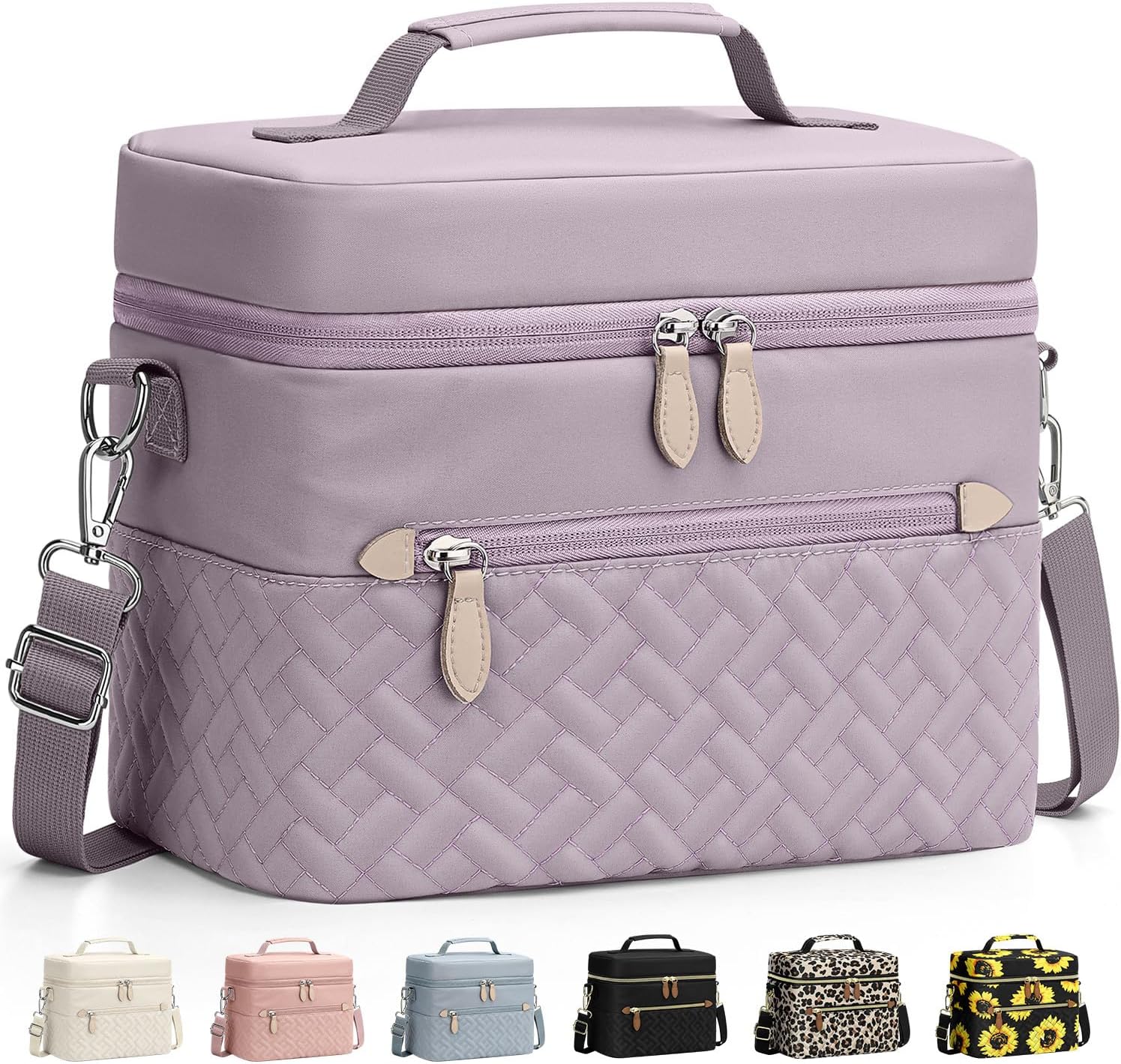 Capolo Lunch Bag for Women Men Insulated Lunch Tote Leakproof Lunchbox Bags
