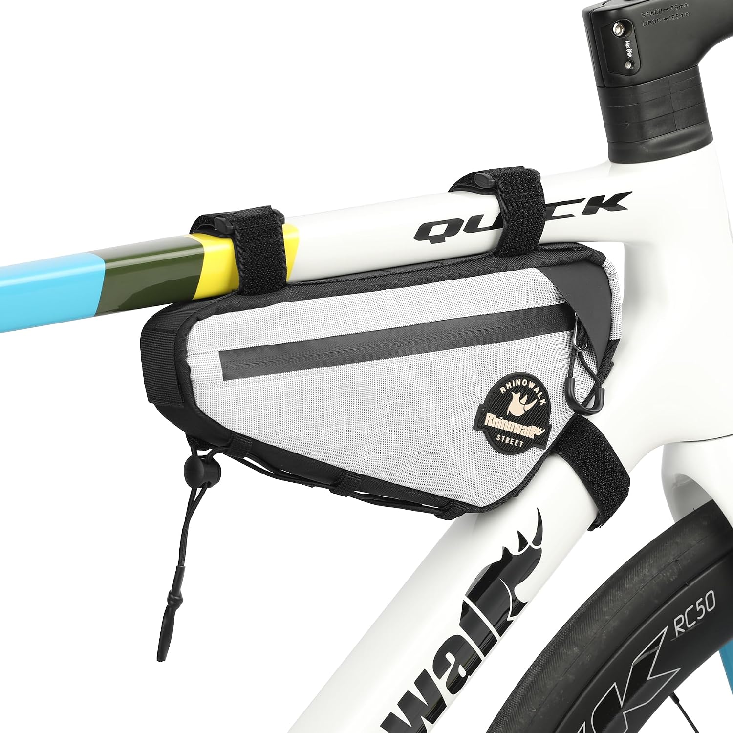 Rhinowalk Bicycle Triangle Bag Cosmopolis Series Lightweight Urban Bike Frame Bag Pack Under Top Tube Pouch Cycling Accessories