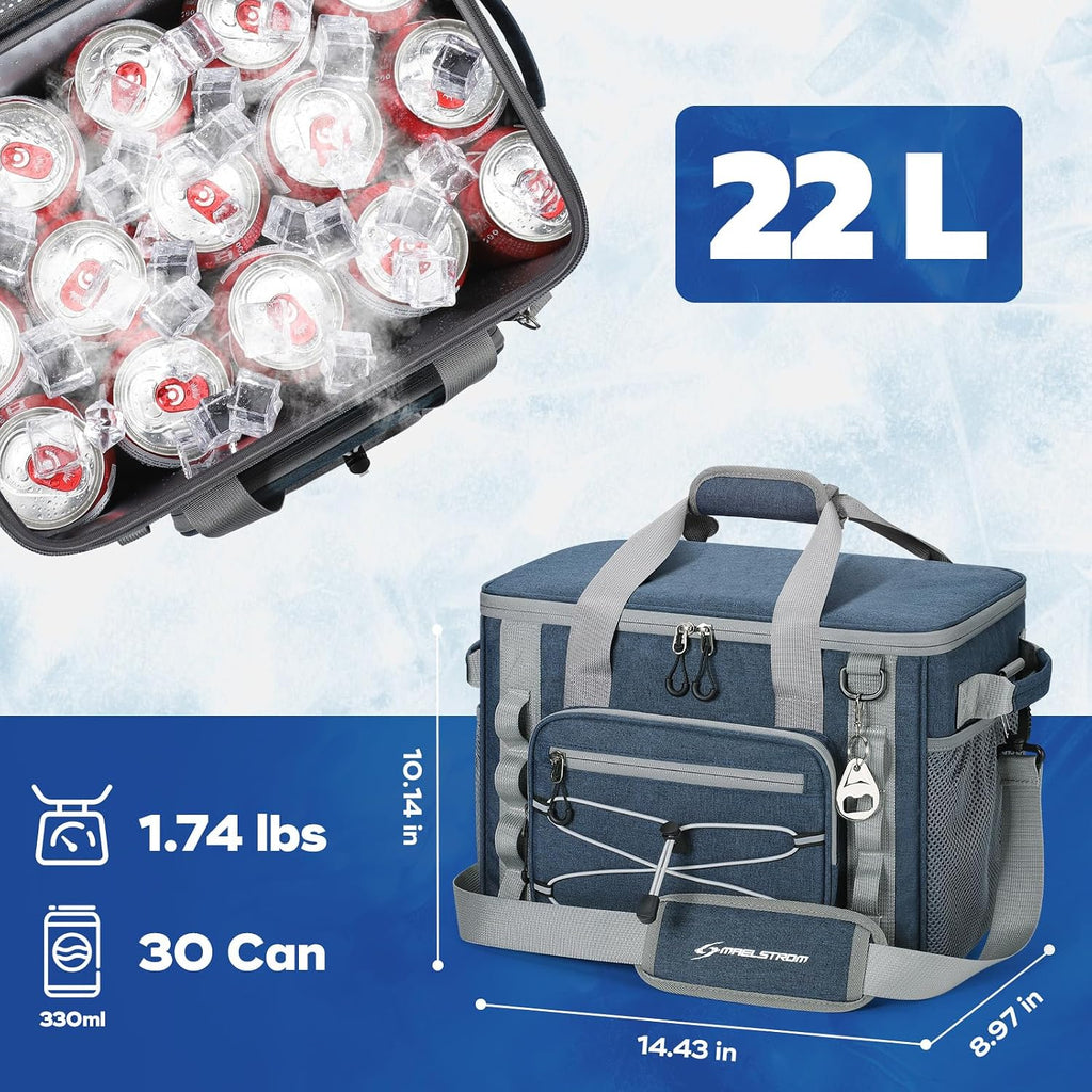 Maelstrom 30/40 Can Soft Cooler Bag, Leakproof Insulated Ice Chest