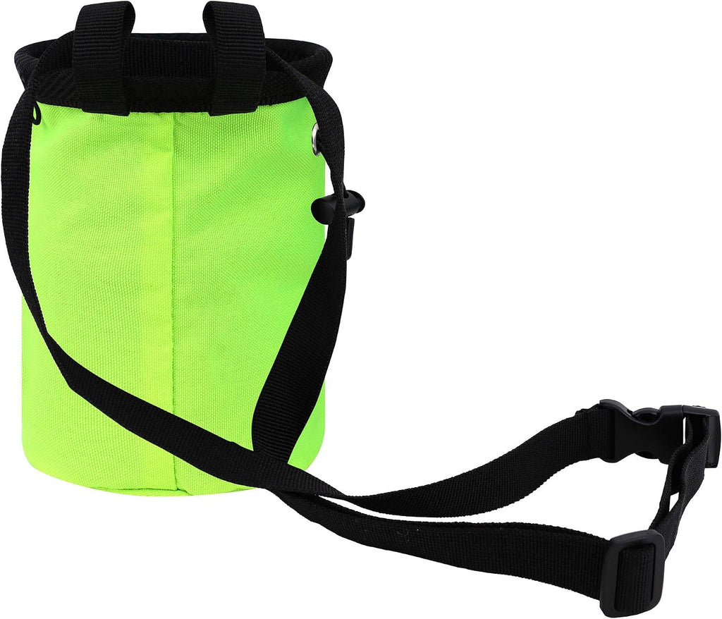 AMC Rock Climbing Panda Design Chalk Bag with Adjustable Belt