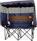 Bolosy Double Camping Chair with Canopy Outdoor Loveseat with Shade