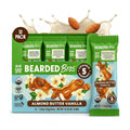 Bearded Brothers Vegan Organic Energy Bars, Almond Butter Vanilla, 12 Pack