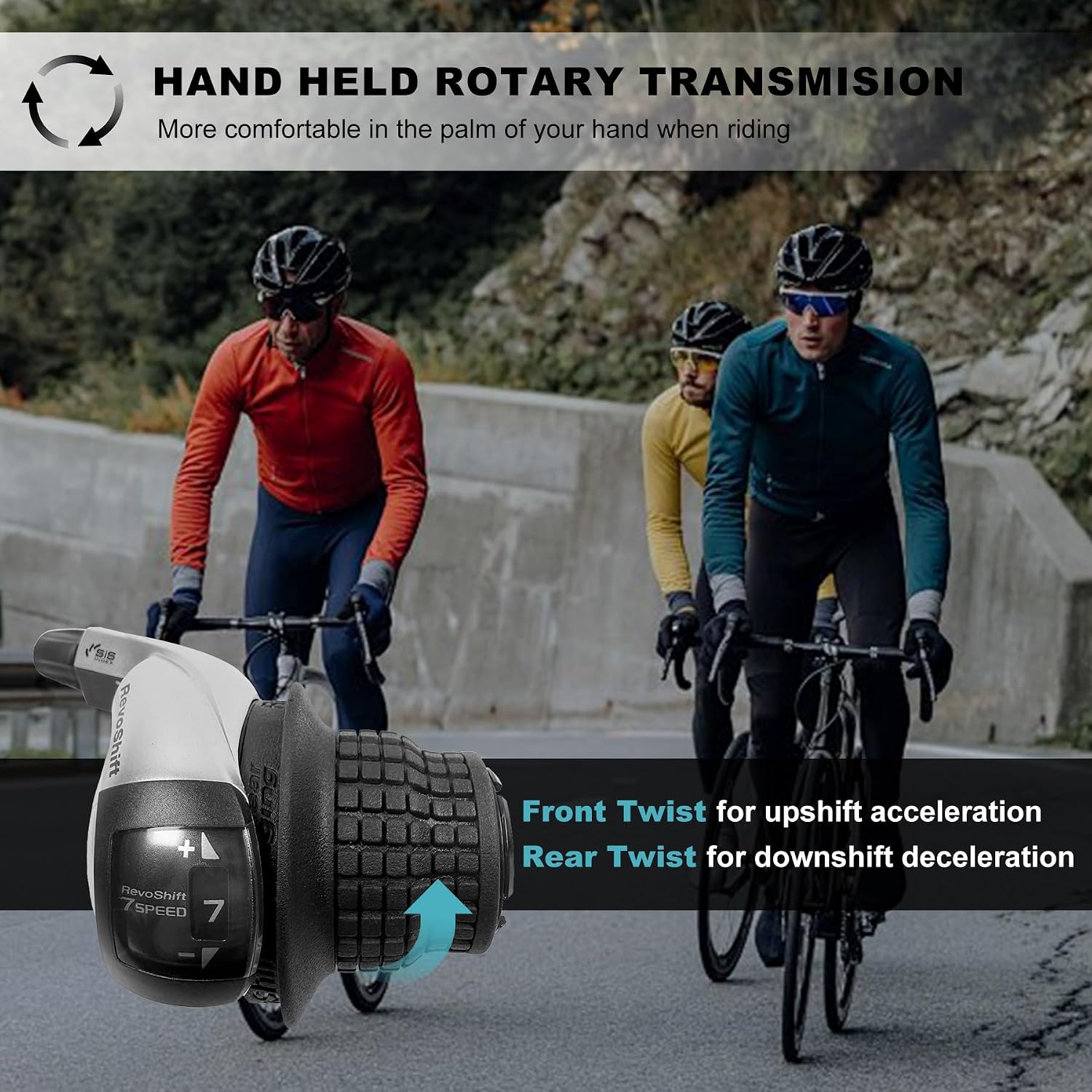 RS45 7/8 Speed Bike Gear Shifter,7/8 Speed Shifter Lever