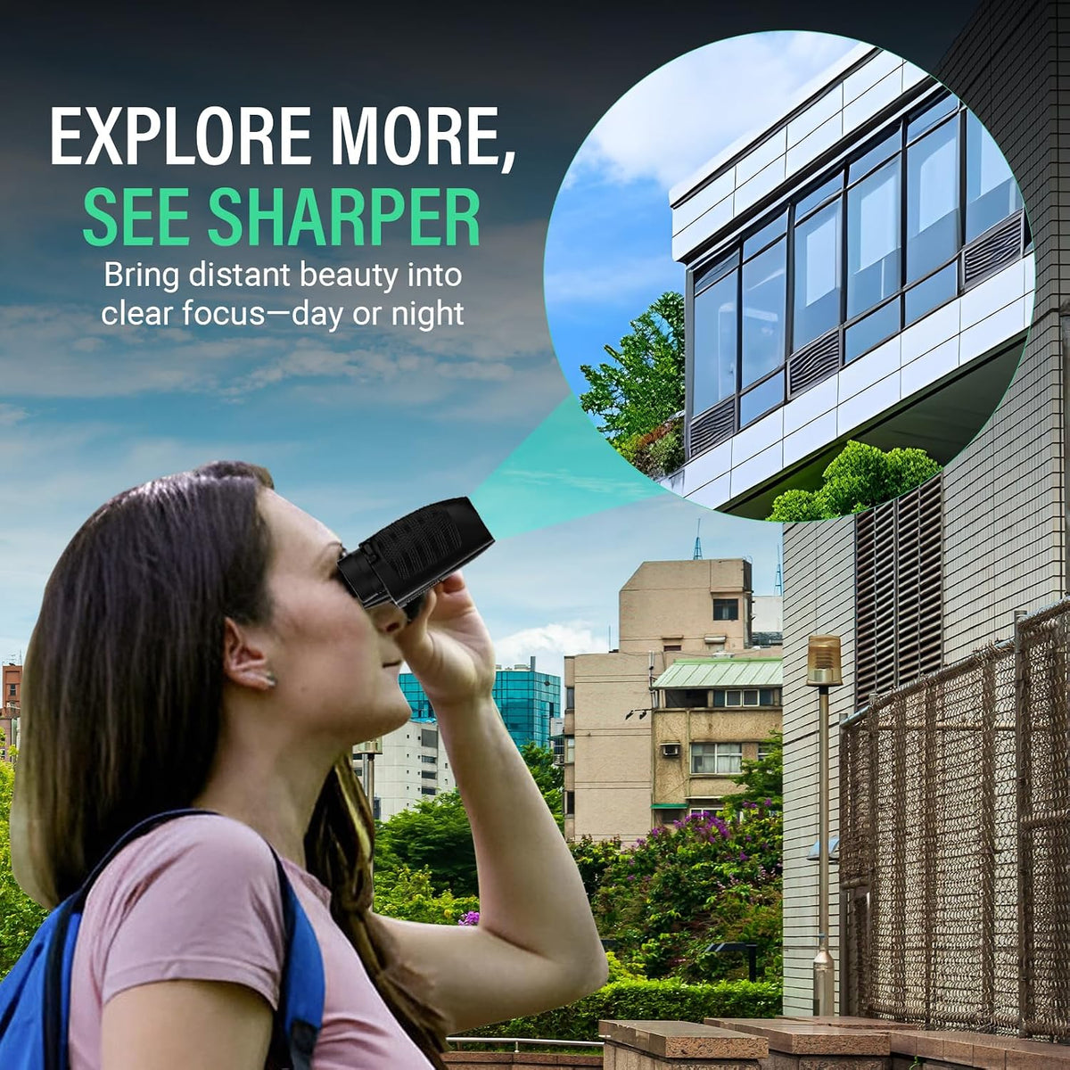Compact Binocular for Adult and Kids
