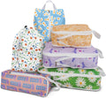 6 Pcs Compression Packing Cubes, Packing Cubes for Travel, Waterproof Luggage Organizer Bags Set, Cute Packaging Cubes for Women Kids Backpack Carry-Ons