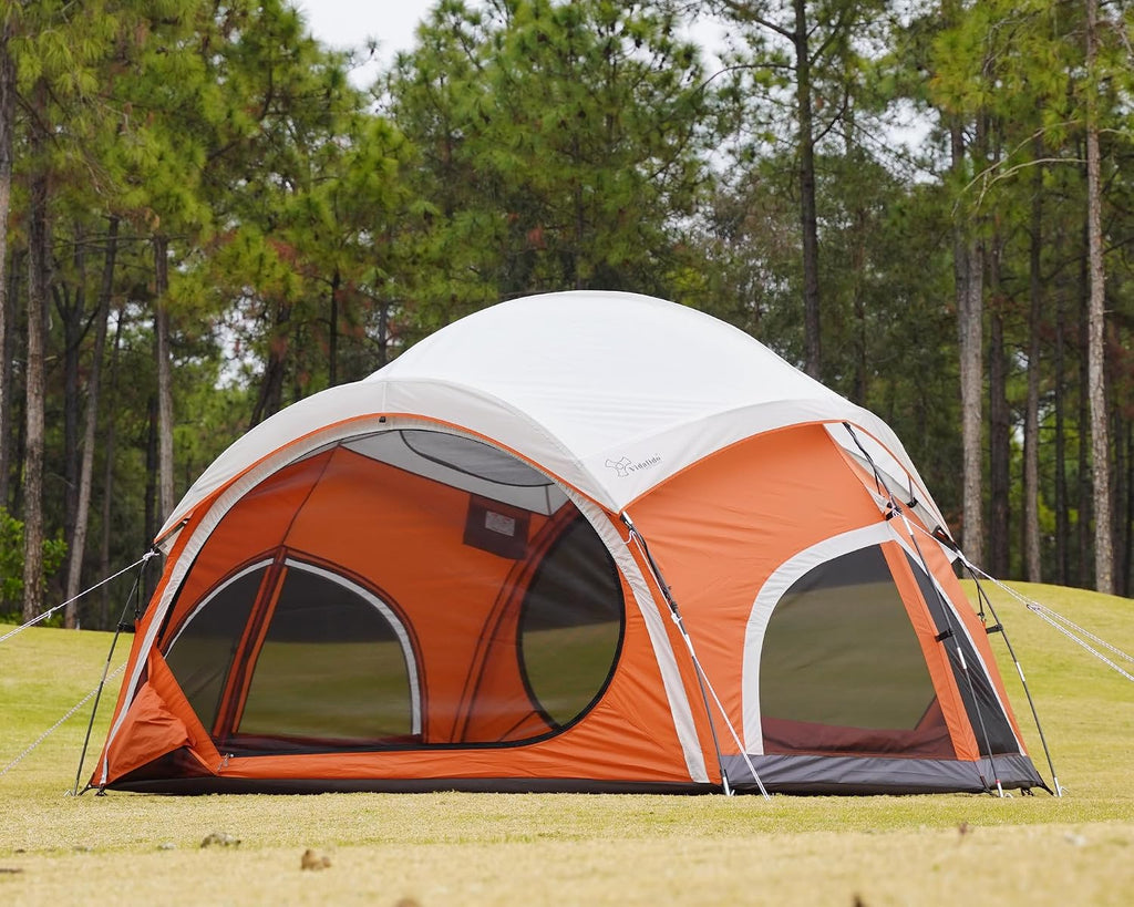 Vidalido 3-4 Person Camping Tent Easy Setup with Mesh Screen