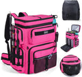 Goture Fishing Backpack with Cooler,77L Large Tackle Backpack &Rod Holders