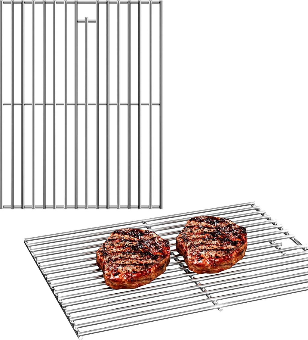 26.4" Wx17 D Grill Grates,Stainless Steel Charbroil Grill Replacement Parts,2Pack