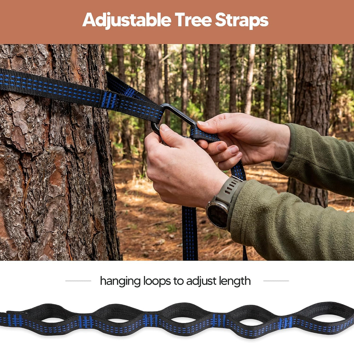 SUNCREAT Hammocks Camping Hammock, Ultralight Hammock for Hiking, Orange