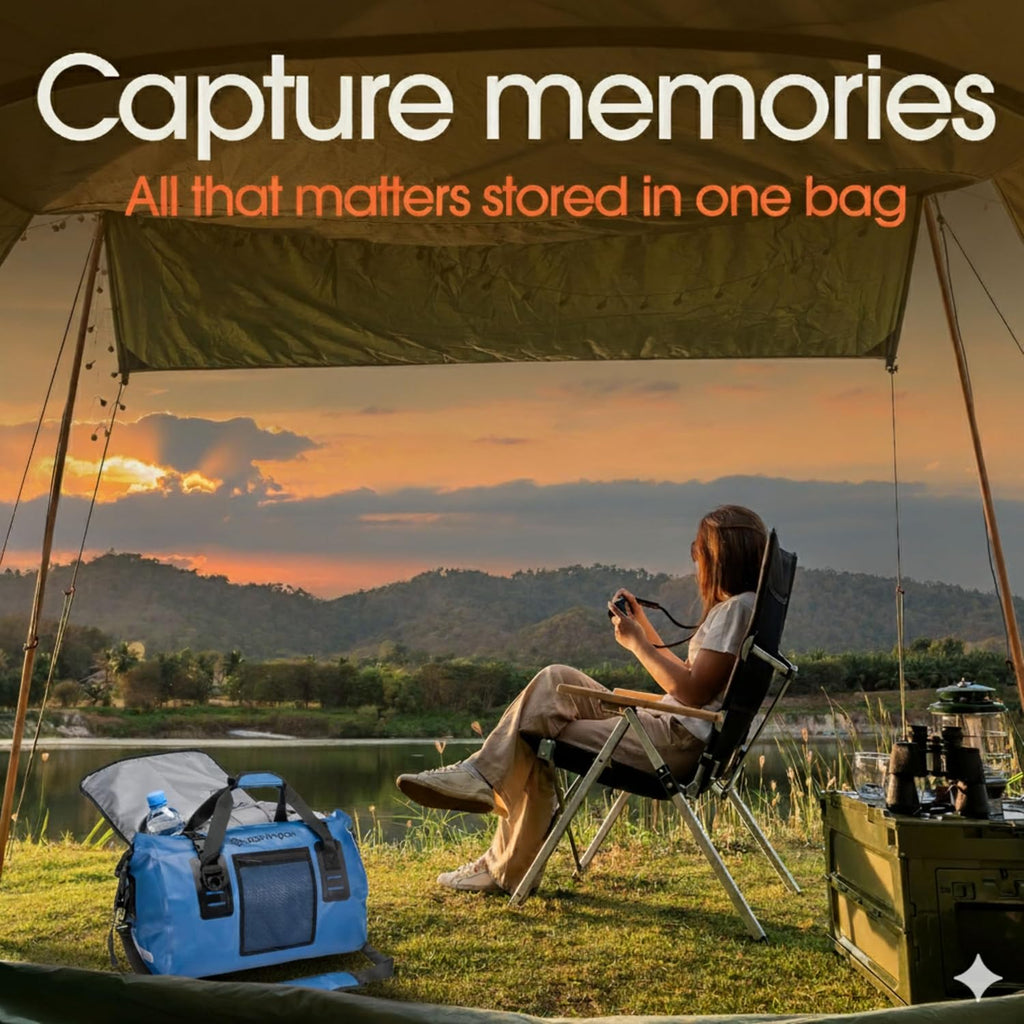 Waterproof Dry Bag Duffel - Marine Boating Kayaking Fishing Canoe 50L